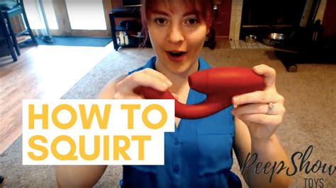 How to squirt